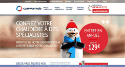 Desktop Screenshot of climvarfroid.com