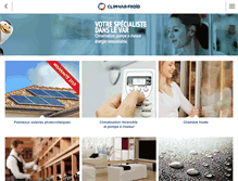 Tablet Screenshot of climvarfroid.com